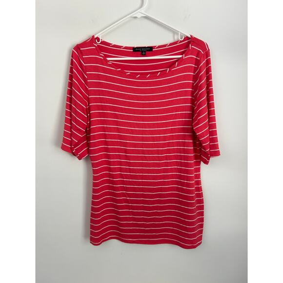 Green Envelope Striped Tee Bundle - Women's XL - Red & Black Short Sleeve - Picture 4 of 11